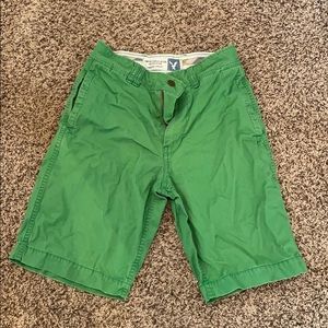 Green shorts from AE